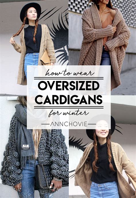 style oversized cardigan.